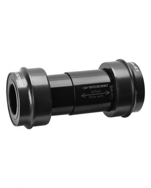 CAJA DE CENTRO (BOTTOM BRACKET) PF30 PARA SHIMANO  NEGRO