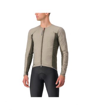 CHAQUETA CASTELLI  FLY JACK-SEY  GRANDE  BEIGE/VERDE