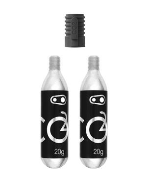CARTUCHOS CO2 DE 20G (2 UNIDADES) CON CABEZA KLIC