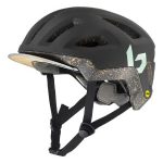 CASCO BOLLE ECO REACT MIPS URBANO  NEGRO/VERDE MATTE  TALLA S  52-55 CMS