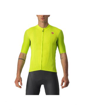 JERSEY CASTELLI ENDURANCE ELITE  AMARILLO ELÉCTRICO, MEDIANA