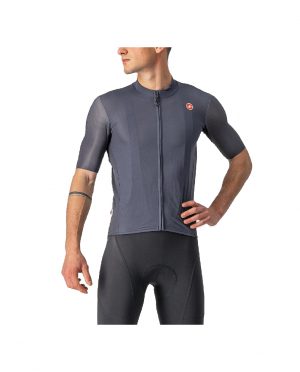 JERSEY CASTELLI ENDURANCE ELITE  GRIS OSCURO, MEDIANA