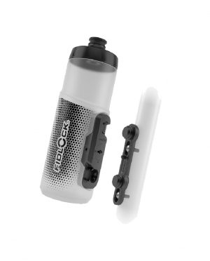 ANFORA FIDLOCK TWIST 600 ML CON BASE  TRANSPARENTE