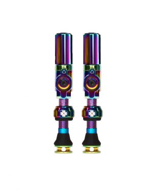 MUC-OFF  KIT VALVULAS TUBELESS BIG BORE HYBRID MEDIANA  IRIDISCENTE