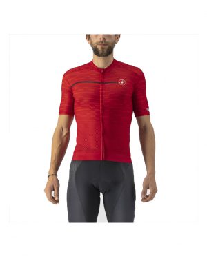 JERSEY CASTELLI INSIDER  CHICA  ROJO