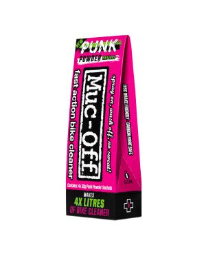 MUC-OFF PUNK POWDER LIMPIADOR DE BICICLETA  4 SOBRES