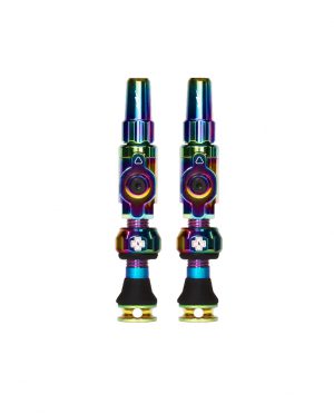 MUC-OFF  KIT VALVULAS TUBELESS BIG BORE LITE CHICA  IRIDISCENTE