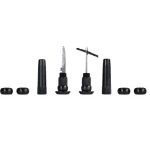 HERRAMIENTA TAPA DE MANUBRIO TUBELESS  NEGRO MATTE