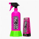 MUC-OFF KIT LIMPIADOR DE BICICLETA  BOTTLE FOR LIFE  POLVO PUNK- 4 SOBRES DE POLVO