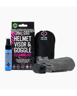 MUC-OFF KIT LIMPIADOR DE CASCO, VISOR Y GOGGLES