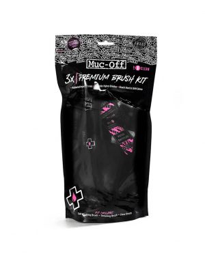 MUC-OFF SET DE 3 CEPILLOS