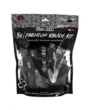 MUC-OFF SET DE 5 CEPILLOS