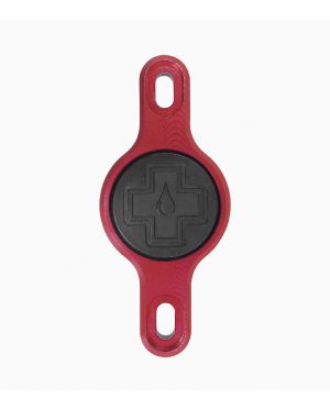 MUC-OFF SOPORTE PARA AIRTAG EN CUADRO  ROJO