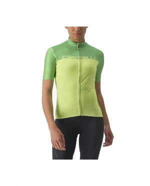 JERSEY CASTELLI VELOCISSIMA PARA MUJER  CHICA  VERDE