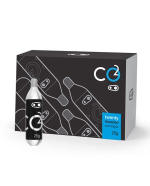 PAQUETE CO2 DE 25G CON 20 UNIDADES