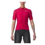 JERSEY CASTELLI PEZZI PARA MUJER  MEDIANA  ROJO PERSIAN