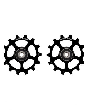 RUEDAS DE POLEAS PARA SRAM EAGLE 12S NW  RECUBIERTO (NEGRO)