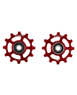 RUEDAS DE POLEAS PARA SRAM RED/FORCE AXS 12S NW (ROJO)