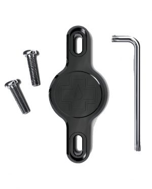 MUC-OFF SOPORTE PARA AIRTAG EN CUADRO  NEGRO