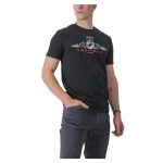T-SHIRT CASTELLI  ARMANDO  GRANDE  NEGRO