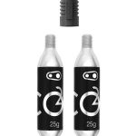 CARTUCHOS CO2 DE 25G (2 UNIDADES) CON CABEZA KLIC