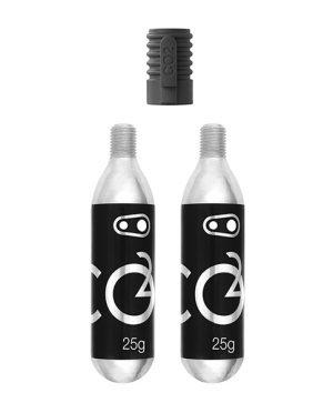 CARTUCHOS CO2 DE 25G (2 UNIDADES) CON CABEZA KLIC