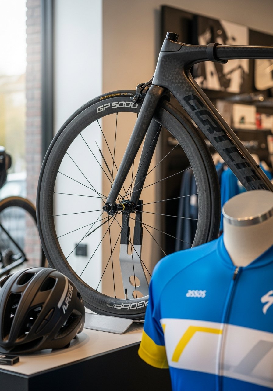Cliente disfrutando productos de Mundo de Bicicletas